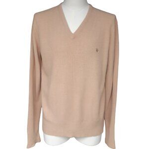 Vintage Christian Dior Monsieur SZ L V-Neck Long Sleeve Sweater Men’s